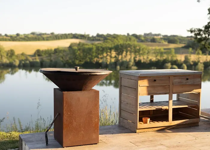 Peace Pool & Charm بيت للعطل Peyrusse-Grande